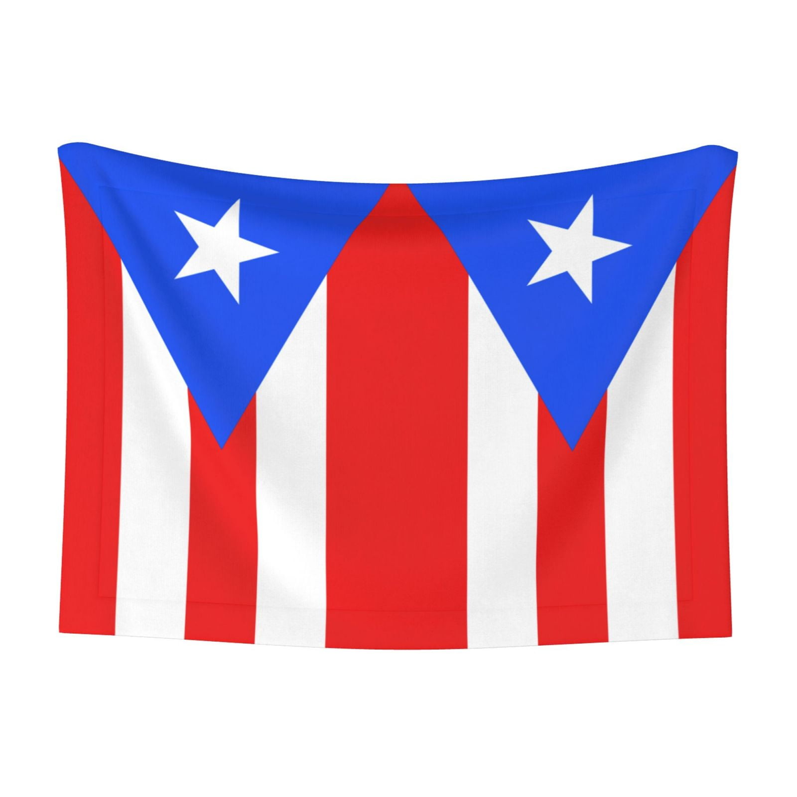 Flannel Throw Dog Blanket Pr Puerto Rico-Flag Soft Warm Print Pet Blankets for Small Dog Cat Puppy