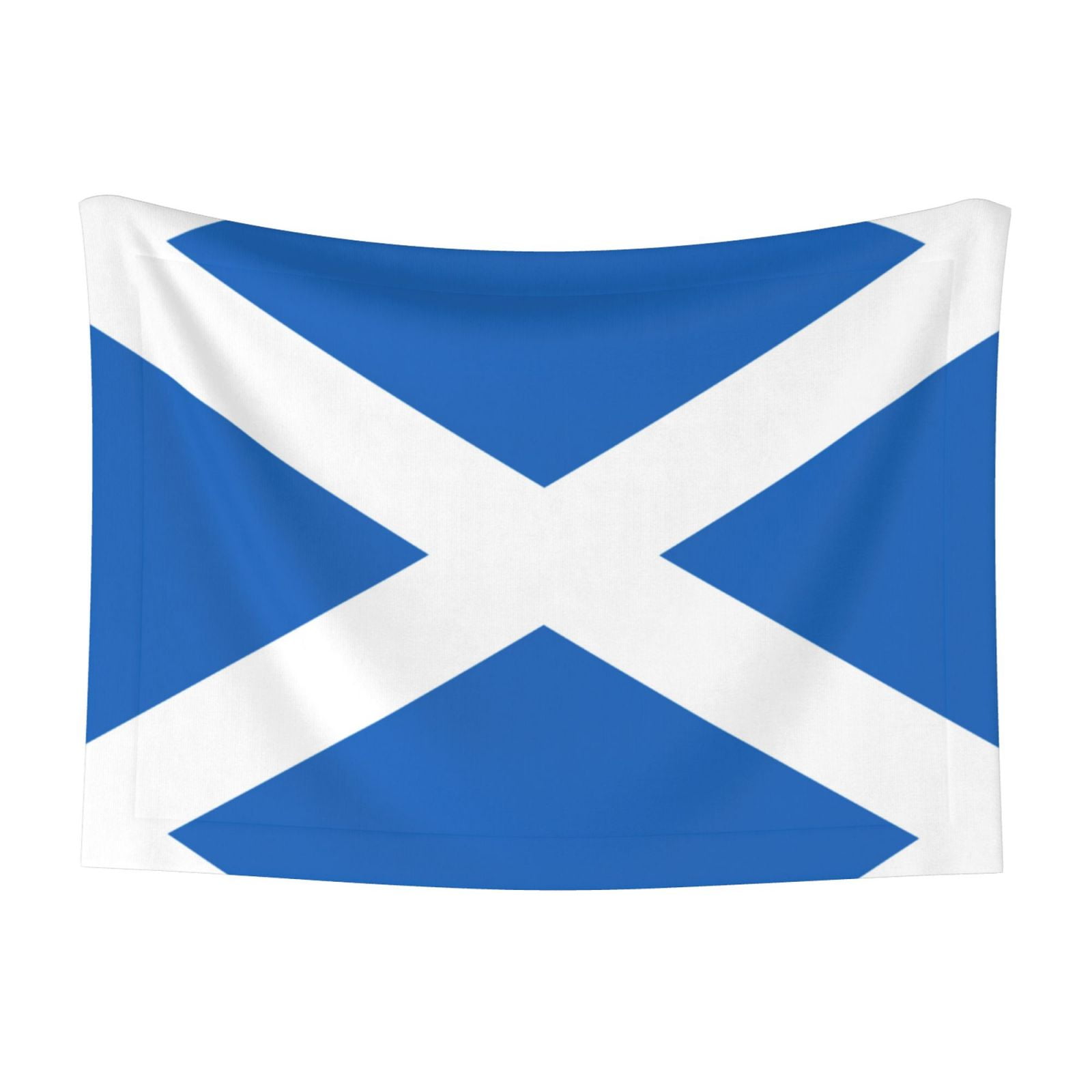 Flannel Throw Dog Blanket Scottish Flag Soft Warm Print Pet Blankets for Small Dog Cat Puppy
