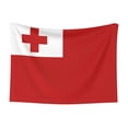 thumbnail image 1 of Flannel Throw Dog Blanket Tonga Flag Soft Warm Print Pet Blankets for Small Dog Cat Puppy, 1 of 7