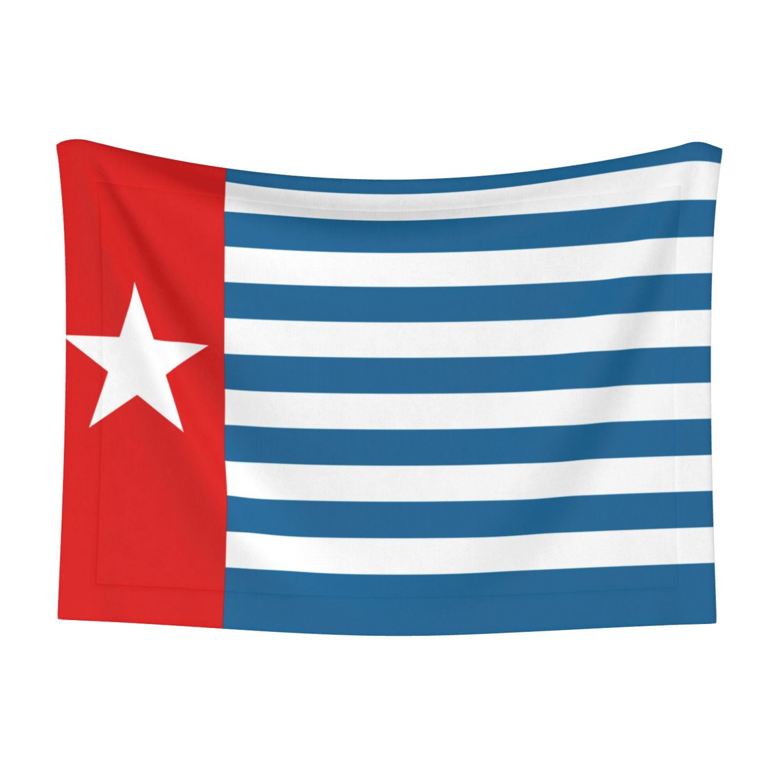 Flannel Throw Dog Blanket West Papua National Flag Soft Warm Print Pet Blankets for Small Dog Cat Puppy