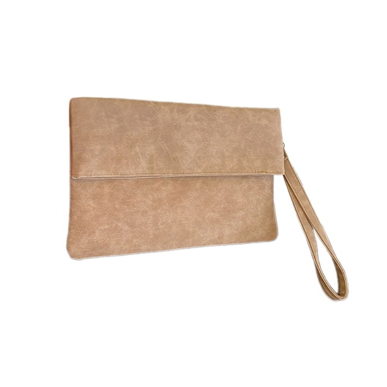 Envelope clutch with hand strap hotsell