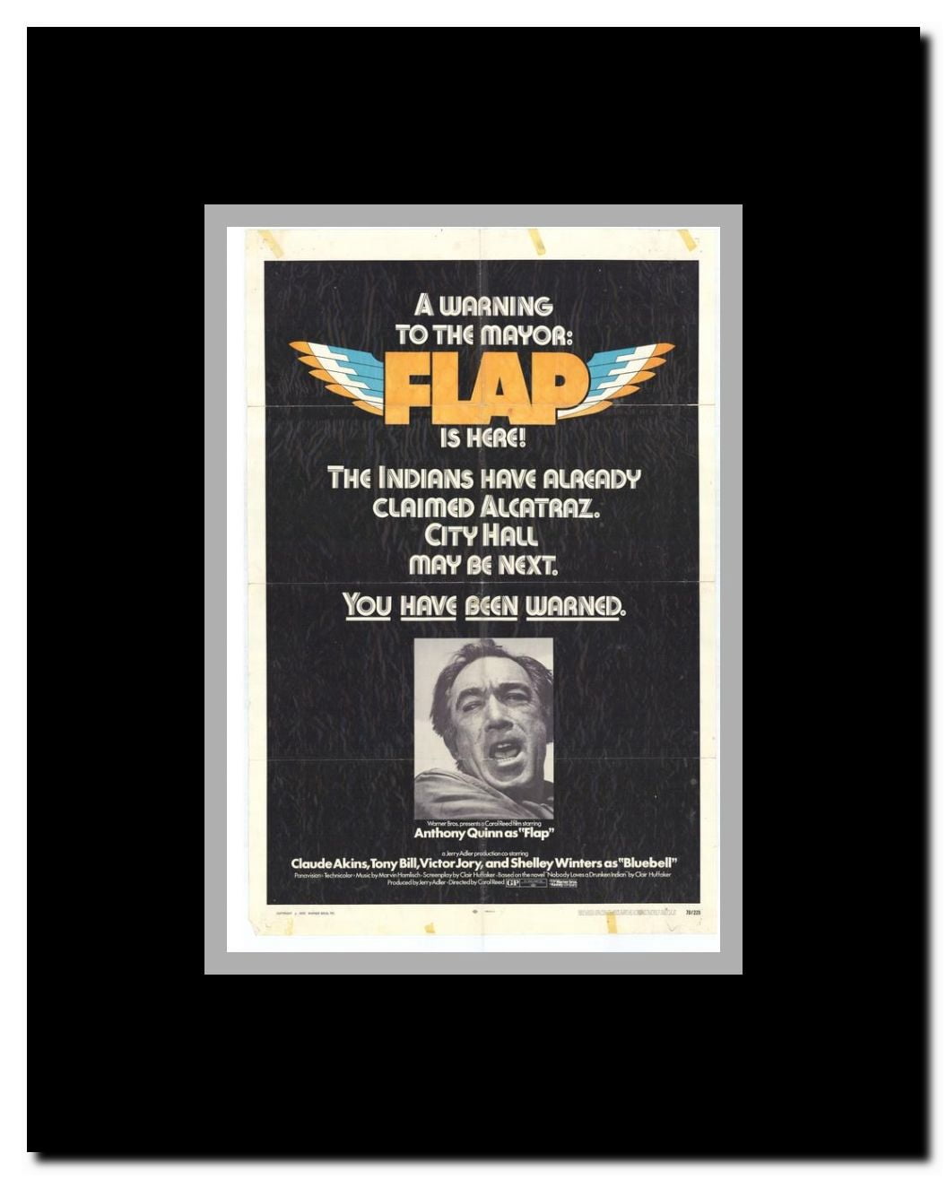 Flap Framed Movie Poster