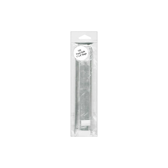 Flap Seal Bag 1x8" Clear 100pc
