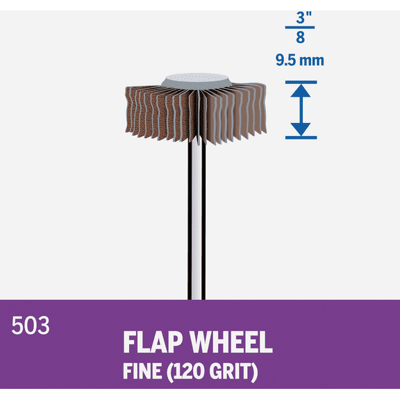Flap Wheel - Single Pack Residential Use, Standard Application