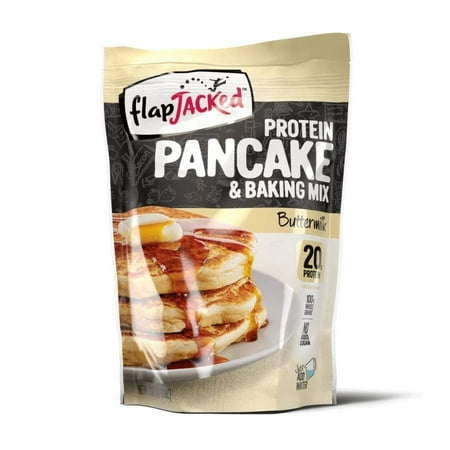 FlapJacked Protein Pancake Mix, Buttermilk, 12 0z