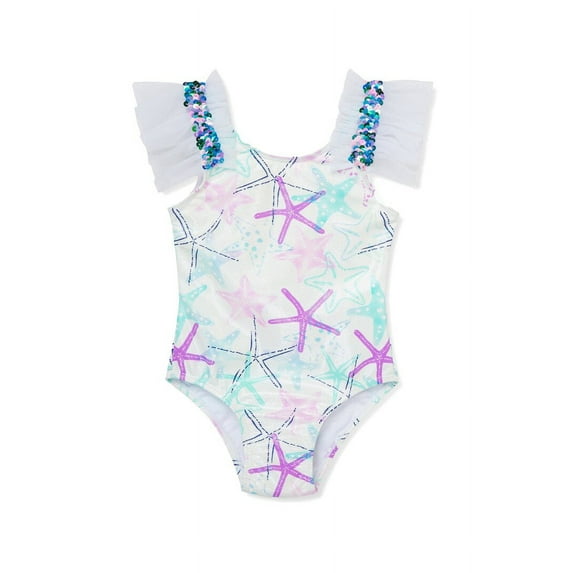 Flapdoodles girls Starfish One-Piece, 6X