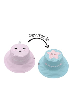 ' Baby/Kids Reversible Sun Hat - Narwhal | Starfish (6m - 6y+)