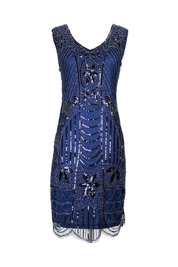 Flapper Dress 1920S Inspired Dress For Cocktail Wedding Reception Prom Birthday Party