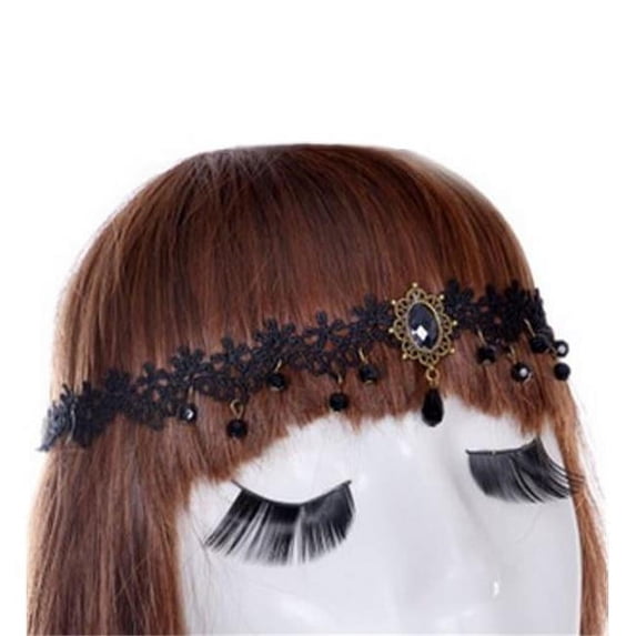 Flapper Headband, Black