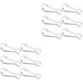 thumbnail image 1 of Flappole Hook Clip Flag Hooks Clips for Flagpole Rope Hardware Parts Metal 30 Pcs, 1 of 6
