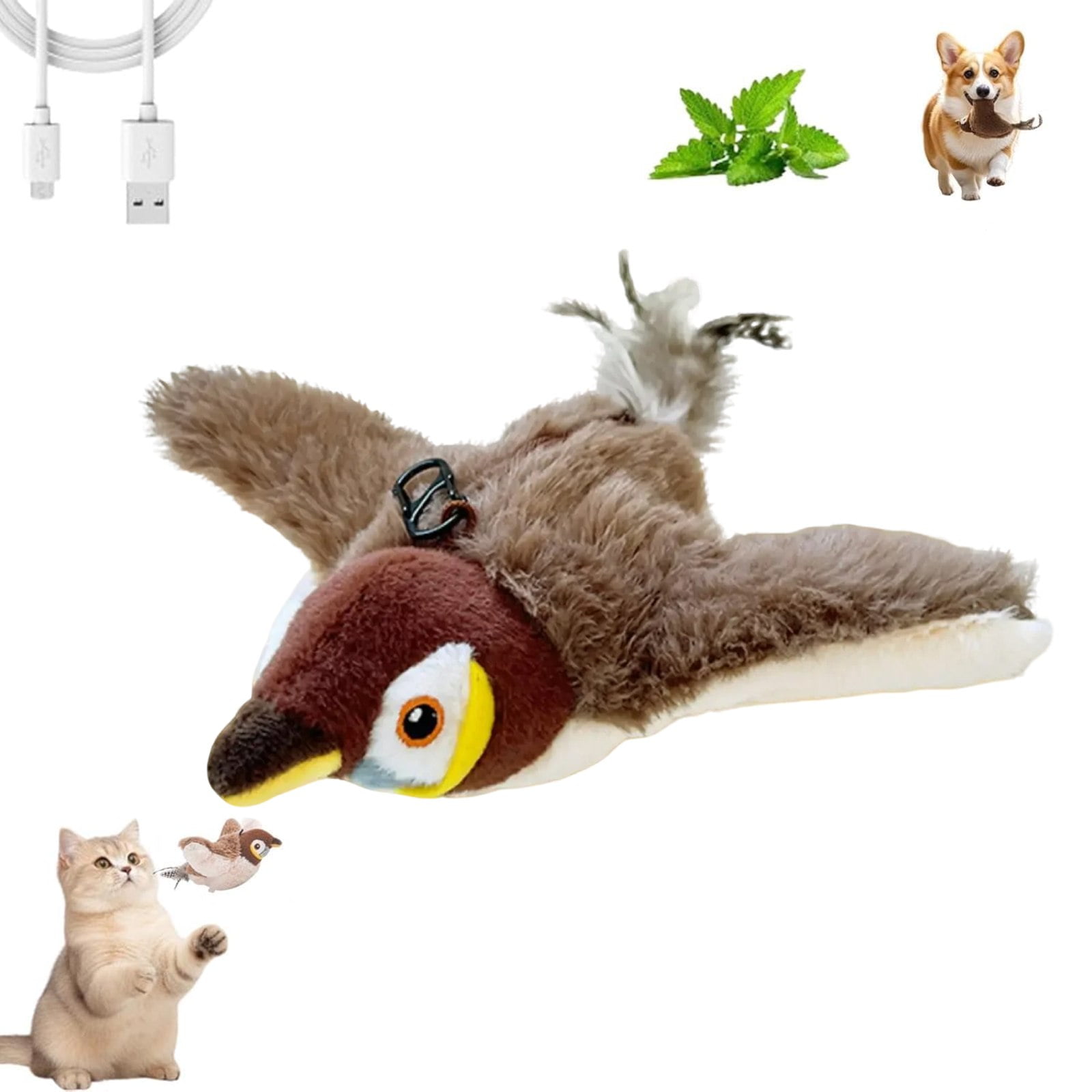 Flapping Wings Cat Kicker