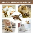 thumbnail image 1 of Flappy Chase Cat Toy, 2026 New Flappy Bird Cat Toy Interactive Flying Bird Cat Toys for Indoor Cats, Chirping Bird Cat Toy Flapping Wings Simulated Chirping Sparrow Cat Toy, AKLJWH, 1 of 8