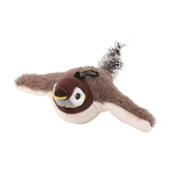 Flappychase Cat Toy,Flappy Chase Bird Cat Toy,FlappyChase Interactive Cat Toy,Chirping Bird Cat Toy Flapping Wings,Flying Interactive Electric Sparrow Bird (Sparrow*1)