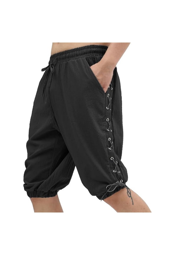 Flare A-Line Faux Leather Kilt for Men Modern Skirt Punk Bottoms Metal Rivet Utility Pocket Partywear