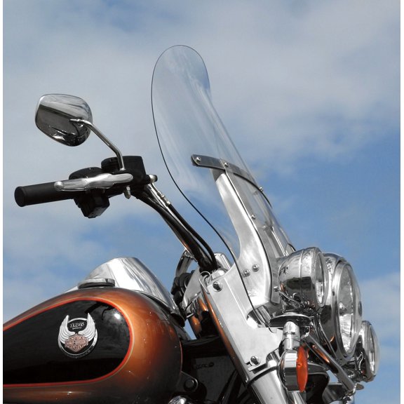 Flare Billboard Windshield 19 3/8 Inch Clear FLHR