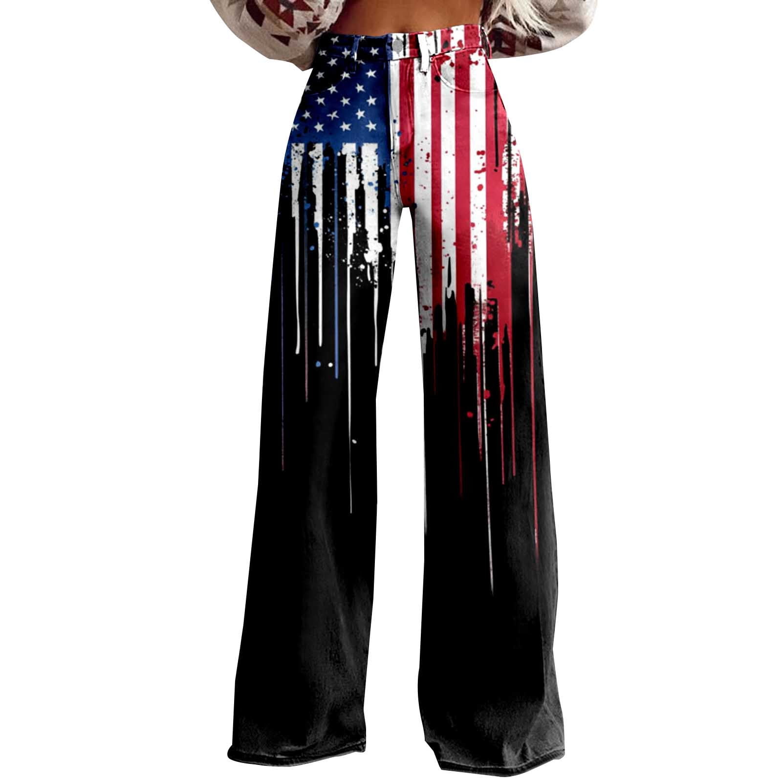 Women Wide Leg Jeans Winter Flare With Floral Accents High Waisted Tailored Fit Chic main image 1