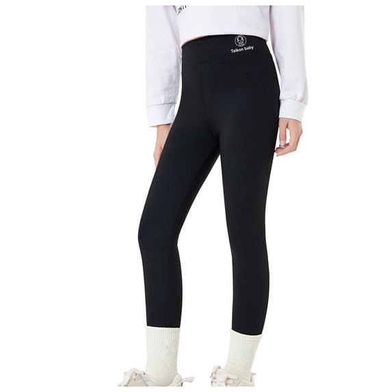 Flare Leggings for Girls Girls Cotton Leggings Warm Stretch Soft Tight Pants Assorted Everyday Pull On Leggings for Kids Multipack