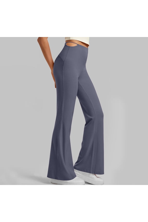 Flare Leggings for Women High Waist Bootcut Yoga Pants Workout Lounge Stretch Soft Comfy Athleisure Compression Leggings