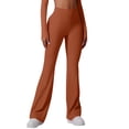 thumbnail image 1 of Flare Leggings for Women Yoga Pants with Pockets High Waisted Flare Leggings Bootcut Casual Yoga Pants, 1 of 7