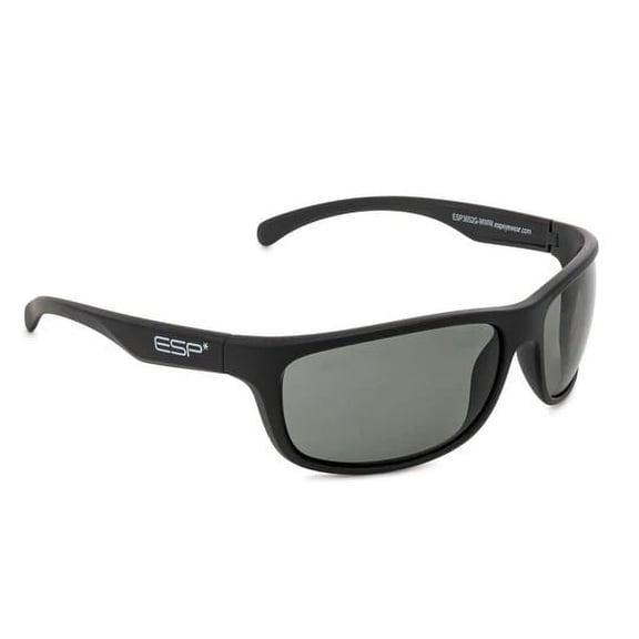 Flare - Matte Black (Melanin Polarized Grey Lenses)