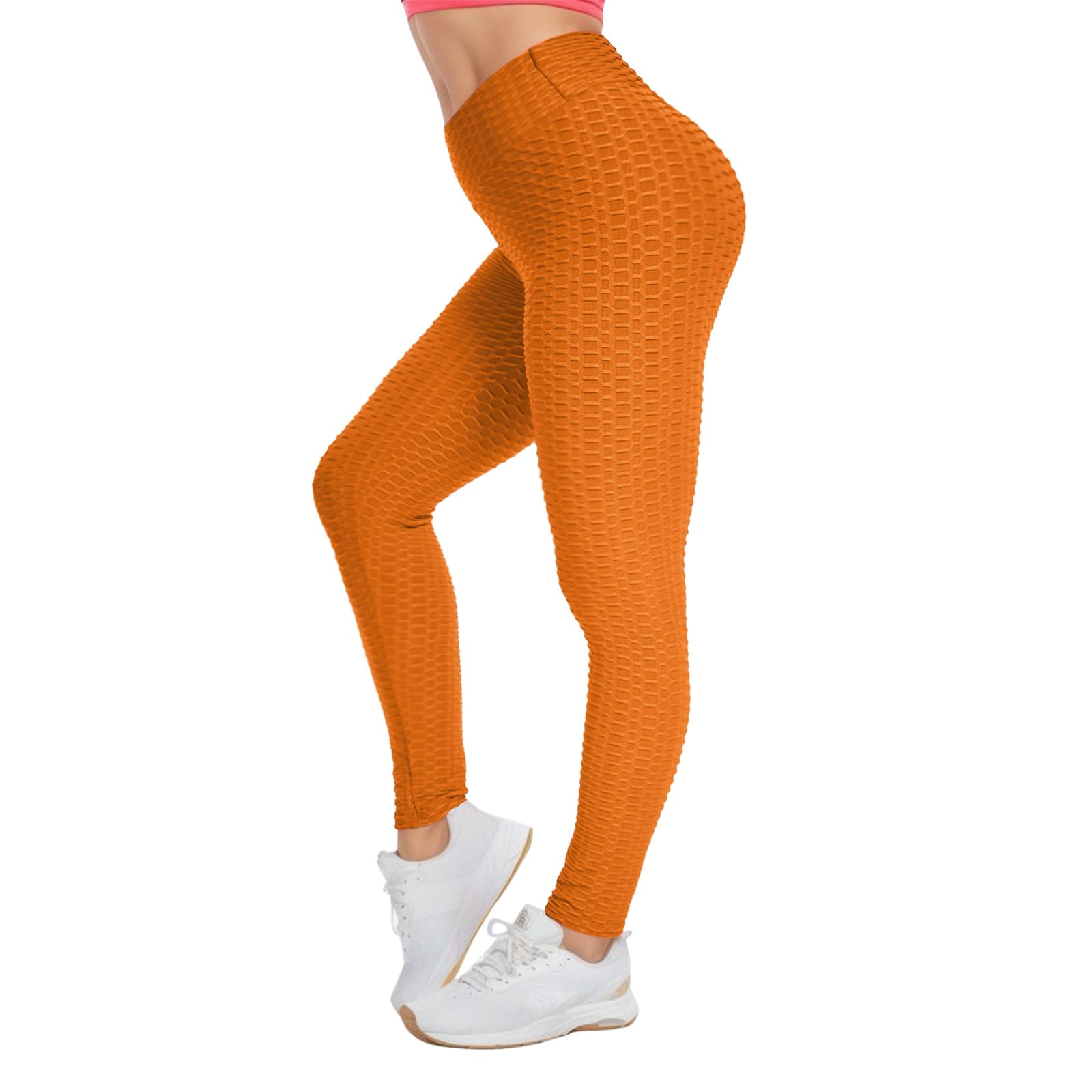 Flare Pants for Women Cozy Breathable Flared Leggings High Waisted Running Pants Gym Leggings Orange S Walmart