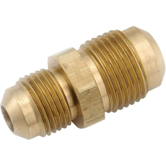 Anderson Metals Corp. Flare Union Lead-Free Brass 5/16 In - 5/16 Flare to 5/16 Hose Barb