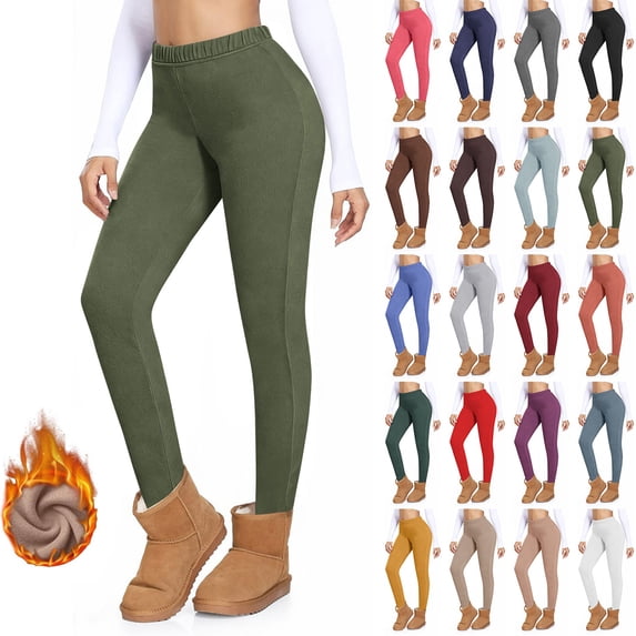 Flare Yoga Pants for Women Buttery Soft High Waist Bootcut Pants Workout Velvet Warm Home Leggings Casual Close Fitting Leggings Long Pants