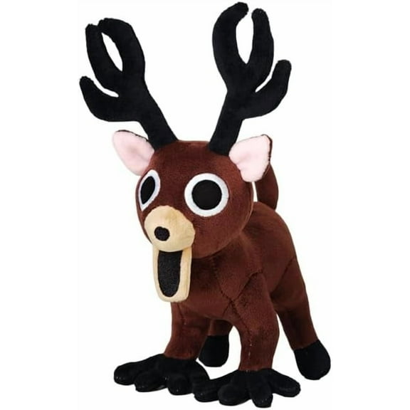 FlareFable 15.7" Game 99 Nights in The Forest Deer Plush Toys , Popular 99 Nights in The Forest Character Plushies for Game Fans, Horror Deer Stuffed Animals for Halloween Decorations & Gifts