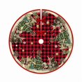 thumbnail image 1 of FlareFable 35Inch Colorful Christmas Tree Skirt Decorations, Tree Skirt Round Xmas Cover for Christmas Party Mat Indoor, Holiday Winter Home Christmas Decorations, 1 of 51