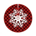 thumbnail image 1 of FlareFable 35Inch Colorful Christmas Tree Skirt Decorations, Tree Skirt Round Xmas Cover for Christmas Party Mat Indoor, Holiday Winter Home Christmas Decorations, 1 of 51