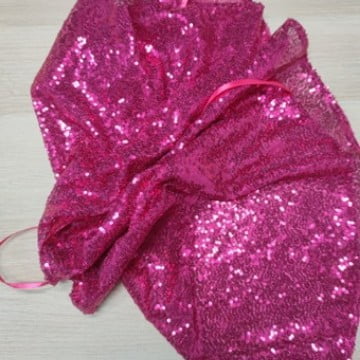 FlareFable 35Inch Pure Color Christmas Tree Skirt Decorations, with Sequins Fun Home Tree Skirt Round Xmas Cover for Christmas Party Mat Indoor, Perfect Winter Holiday Christmase Decorations