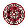 thumbnail image 1 of FlareFable 47Inch Colorful Christmas Tree Skirt Decorations, Tree Skirt Round Xmas Cover for Christmas Party Mat Indoor, Holiday Winter Home Christmas Decorations, 1 of 51