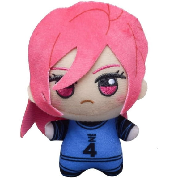 FlareFable Blue Lock Chigiri Hyoma 4.72" Plush Toys, Cute Blue Lock Figures Stuffed Toys, Cartoon Anime Q-Version Plushies, Home & Desk Decorations, Great Christmas Birthday Gifts to Fans
