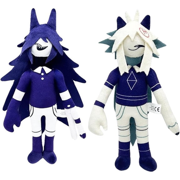 FlareFable Fundamental Paper 2Pcs Plush Toys, Fundamental Paper Education Plushies, Interesting & Collectable Toy, Novelty Gifts & Decorations on Birthday Halloween Christmas to Fans