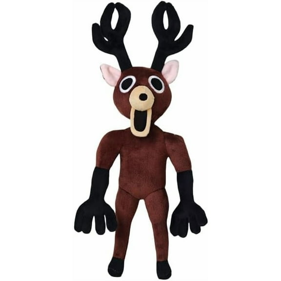 FlareFable New Game 99 Nights in The Forest Plush Toys, 15.7" Character Deer Stuffed Animals Pillow, Soft & Huggable Game Plushies for Halloween Decor, Perfect Christmas Halloween Gifts to Fans (A)