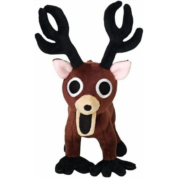 FlareFable New Game 99 Nights in The Forest Plush Toys, 15.7" Character Deer Stuffed Animals Pillow, Soft & Huggable Game Plushies for Halloween Decor, Perfect Christmas Halloween Gifts to Fans (B)