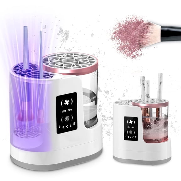 FlareMore 3-in-1 Electric Makeup Brush Cleaner Dryer Automatic Makeup Brush Cleaning Machine