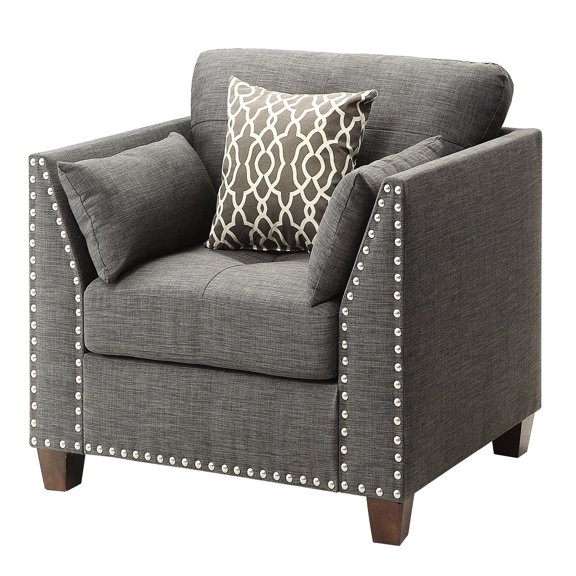 Flared Arms Feature - Nailhead Trim Design - Bedroom Decoration - Infuse Sophisticated Air