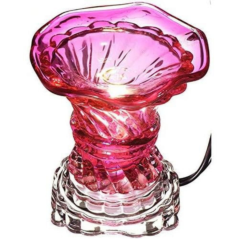Flared Glass Electric Aroma Lamp Oil And Wax Tart Warmer