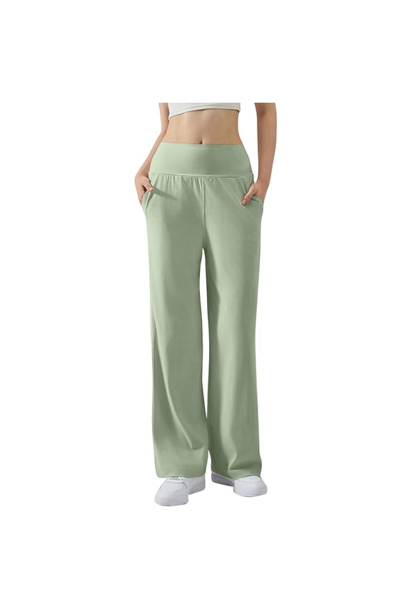 Flared Legging Yoga Pants for Women - High Waist Workout Pants with Stretch, Perfect for Flow Yoga, Pilates & Dance | Flared Yoga Pants