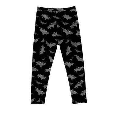 Flared Leggings with Pockets Leggings for Girls Soft Comfortable Leggings for Kids In 3-8 Years Ankle Length Girls Printed Leggings Multicolor 3 Years