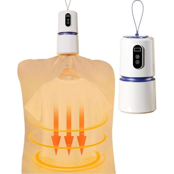 Flaremore Portable Clothes Dryer with Timer, Portable Dryer with 360 Hot Air Technology & Dry Bag, Quiet Operation Mini Laundry Dryers, 30-240 Min Timer, for Travel, Apartment, RV, Dorm