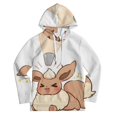 thumbnail image 1 of Flareon Hoodie with Pocket Cartoon Anime for Boys Girls Teens Gift, 1 of 6