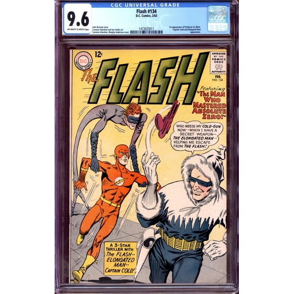 Flash #134 - CGC 9.6 Comic Book