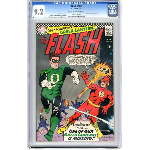 Flash #168 - CGC 9.2 Comic Book