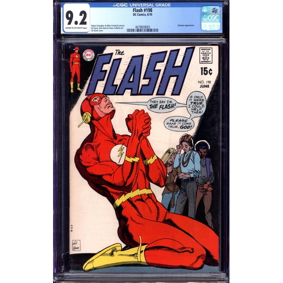 Flash #198 - CGC 9.2 Comic Book