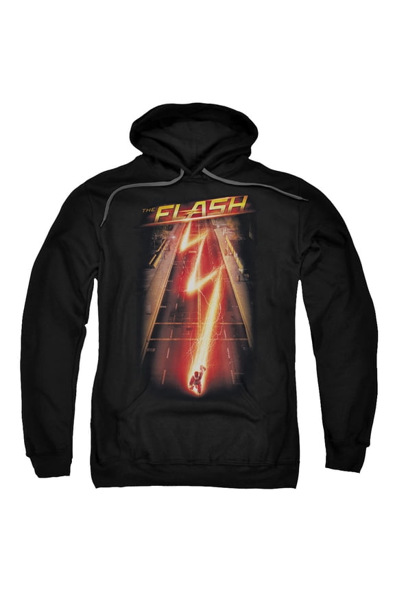 Flash 28550-XL The Flash Ave Black Pullover Hoodie - Extra Large