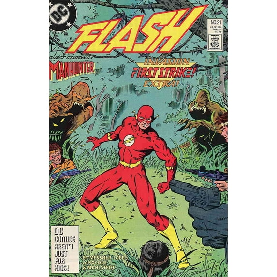 Flash (2nd Series) #21 VF ; DC Comic Book