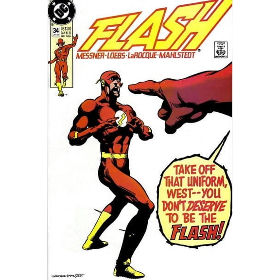 Flash (2nd Series) #34 VF ; DC Comic Book