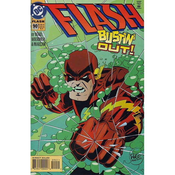 Flash (2nd Series) #90 VF ; DC Comic Book